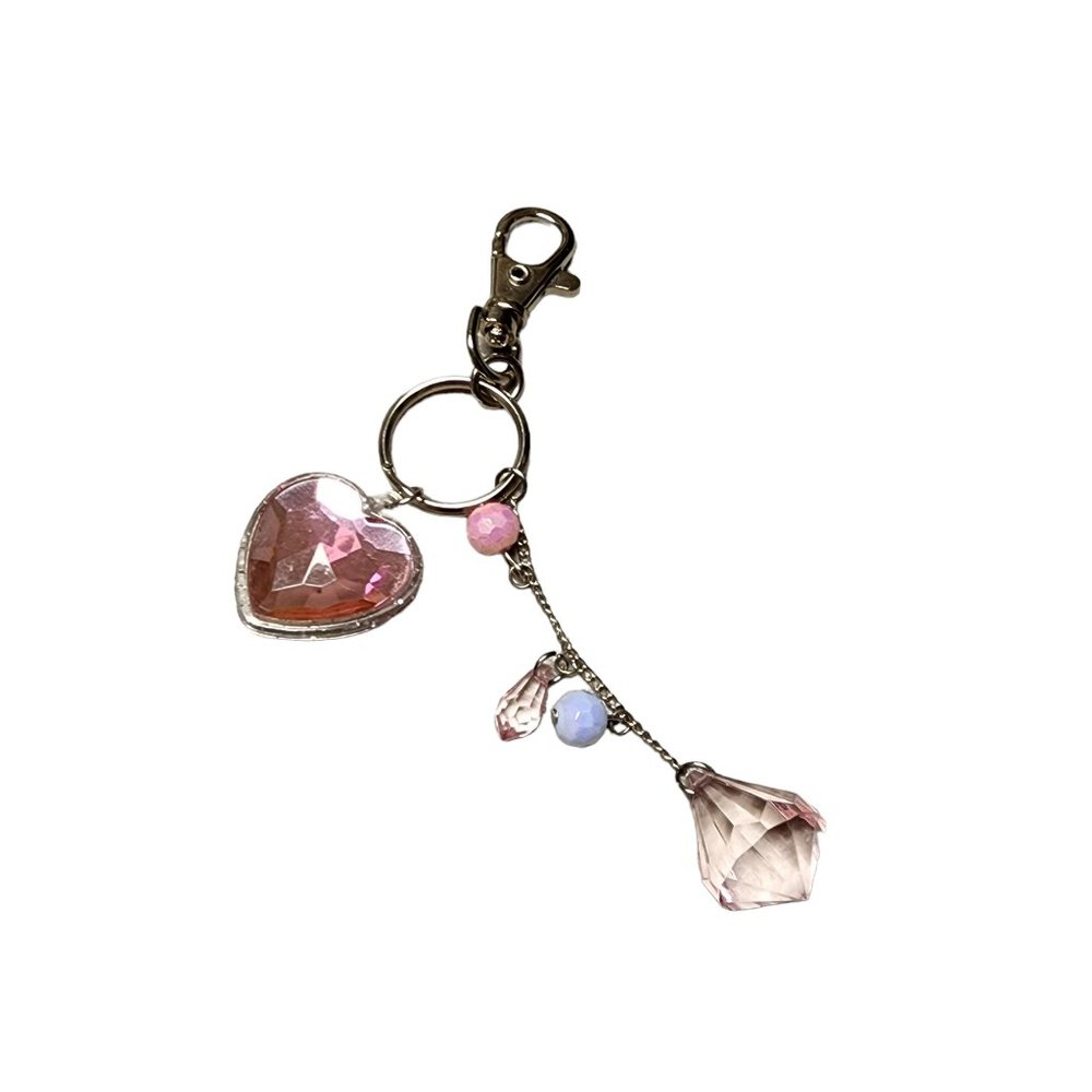 Cute Heart Keychain - New - Great‎ for a Gift!